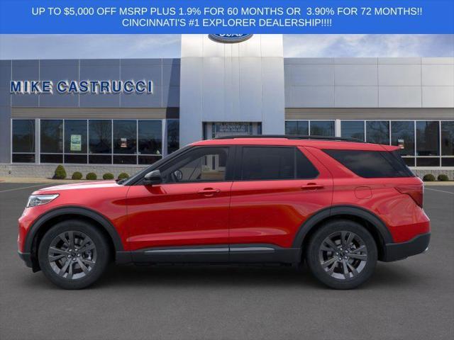 new 2024 Ford Explorer car, priced at $47,410