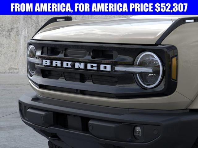 new 2025 Ford Bronco car, priced at $52,307