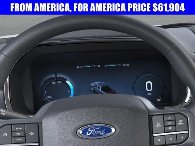 new 2025 Ford F-150 Lightning car, priced at $63,404