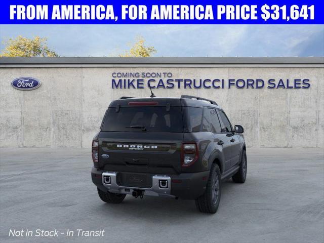 new 2025 Ford Bronco Sport car, priced at $31,641