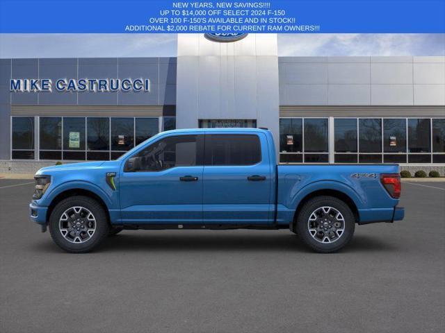 new 2024 Ford F-150 car, priced at $43,250