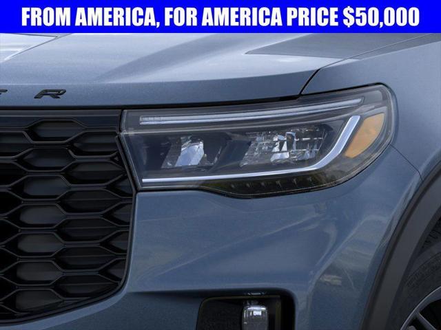 new 2025 Ford Explorer car, priced at $50,000