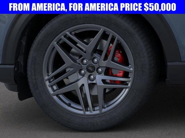 new 2025 Ford Explorer car, priced at $50,000