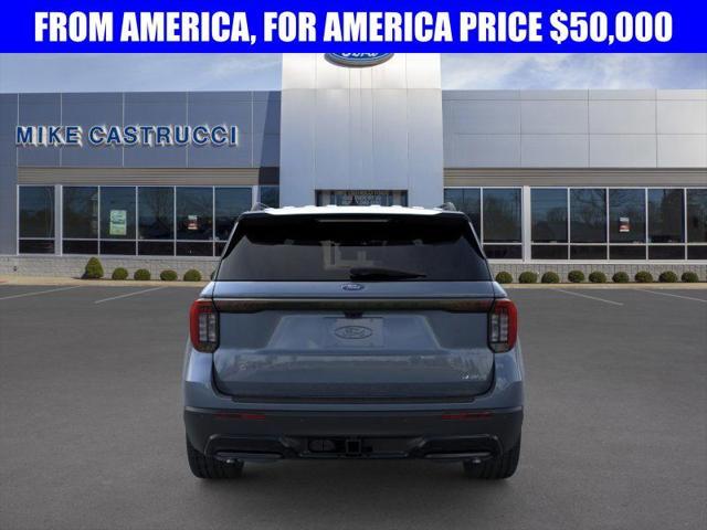 new 2025 Ford Explorer car, priced at $50,000