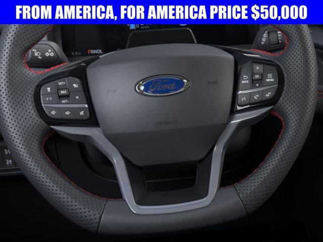 new 2025 Ford Explorer car, priced at $50,000