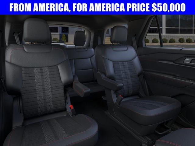 new 2025 Ford Explorer car, priced at $50,000