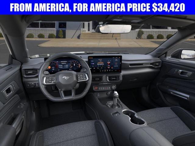 new 2025 Ford Mustang car, priced at $34,420