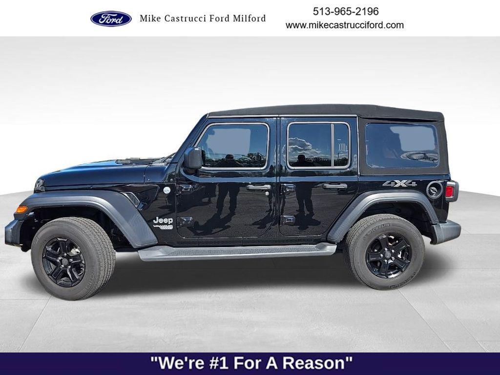 used 2021 Jeep Wrangler Unlimited car, priced at $34,950