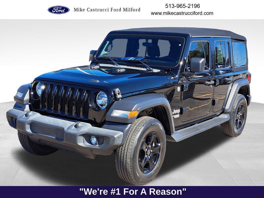 used 2021 Jeep Wrangler Unlimited car, priced at $34,950
