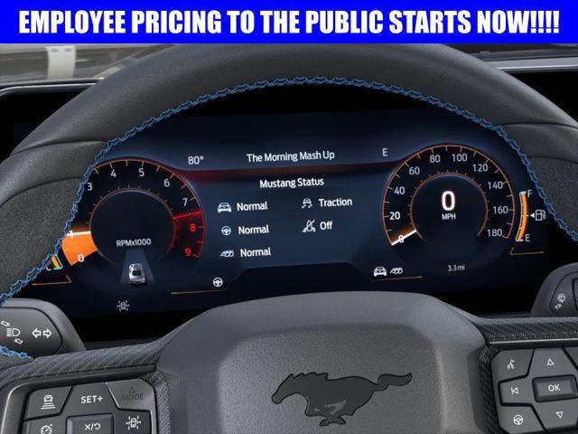 new 2025 Ford Mustang car, priced at $78,160