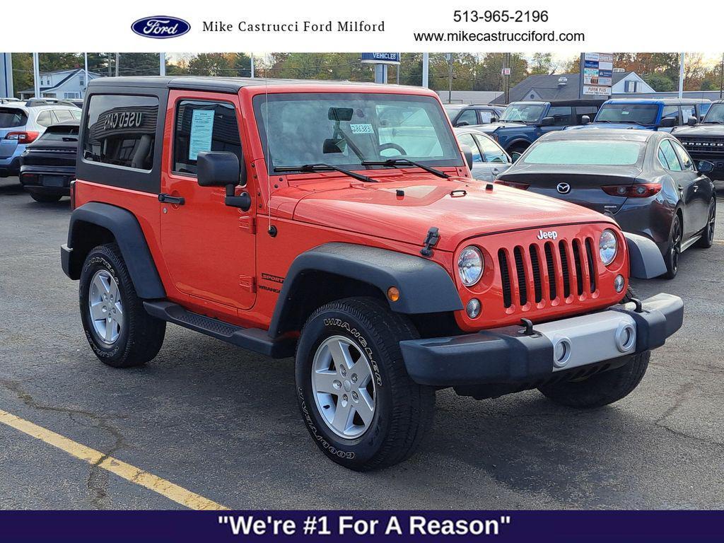 used 2015 Jeep Wrangler car, priced at $20,950