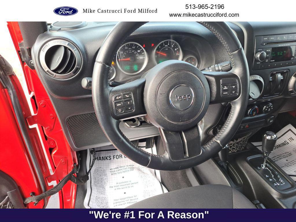 used 2015 Jeep Wrangler car, priced at $20,950