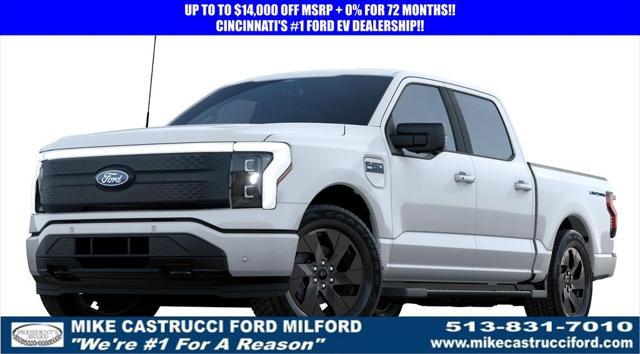 new 2024 Ford F-150 Lightning car, priced at $63,995