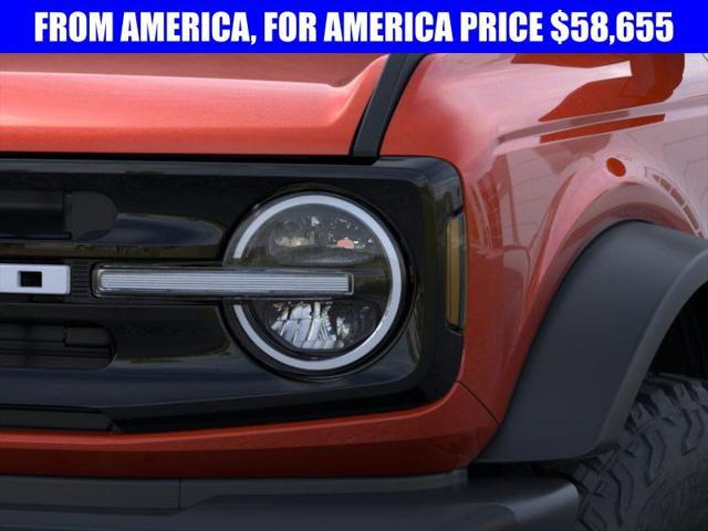 new 2024 Ford Bronco car, priced at $58,655