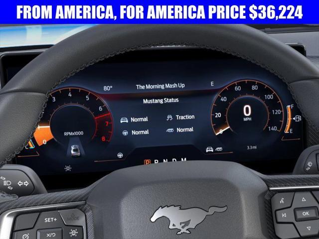 new 2025 Ford Mustang car, priced at $36,224
