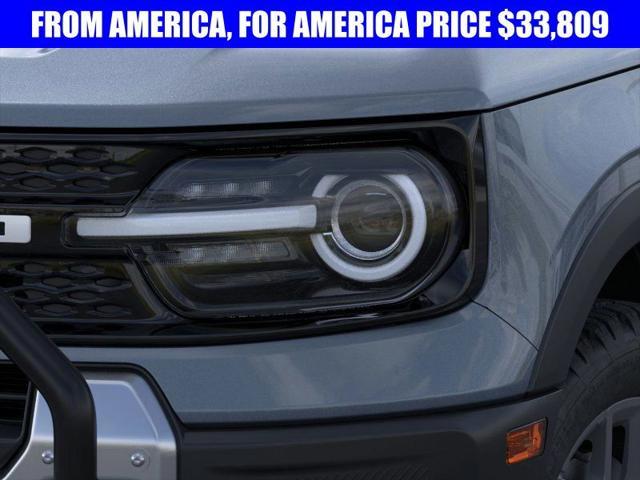 new 2025 Ford Bronco Sport car, priced at $33,809
