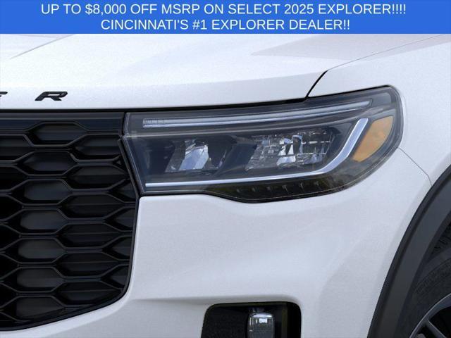 new 2025 Ford Explorer car, priced at $51,535