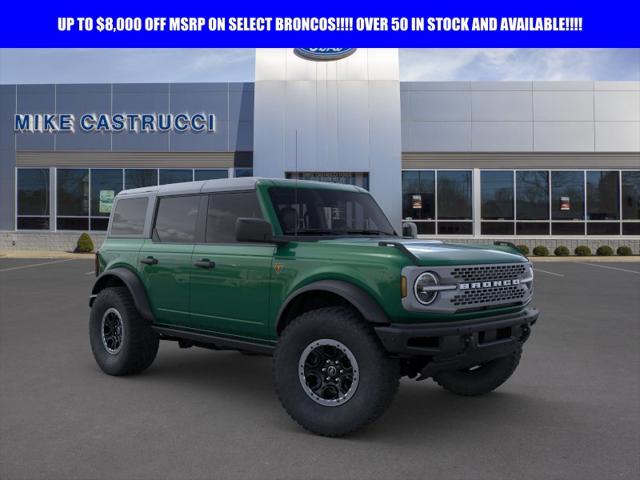 new 2023 Ford Bronco car, priced at $58,695