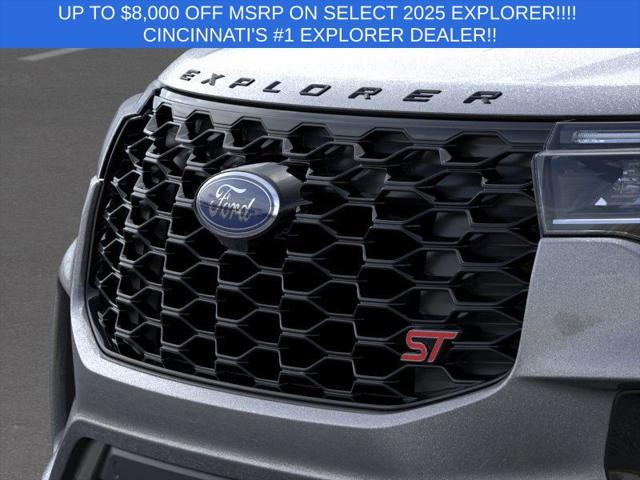 new 2025 Ford Explorer car, priced at $57,995