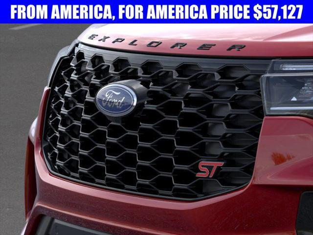 new 2025 Ford Explorer car, priced at $57,127