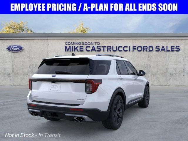 new 2025 Ford Explorer car, priced at $56,758