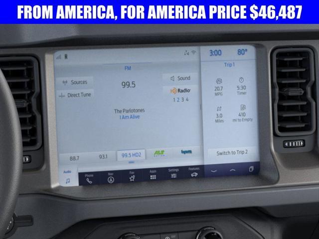 new 2025 Ford Bronco car, priced at $49,540