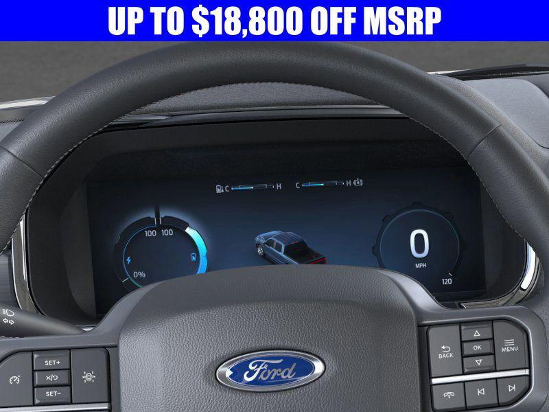 new 2025 Ford F-150 Lightning car, priced at $64,382