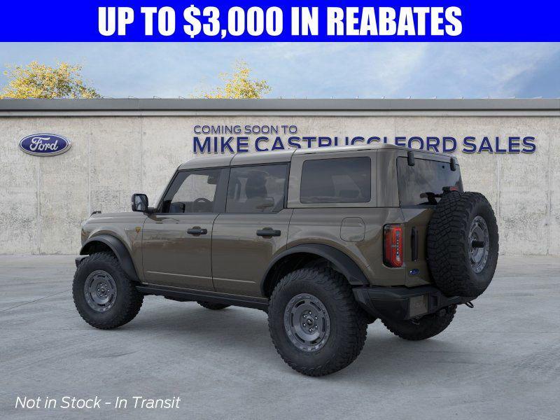 new 2025 Ford Bronco car, priced at $62,126