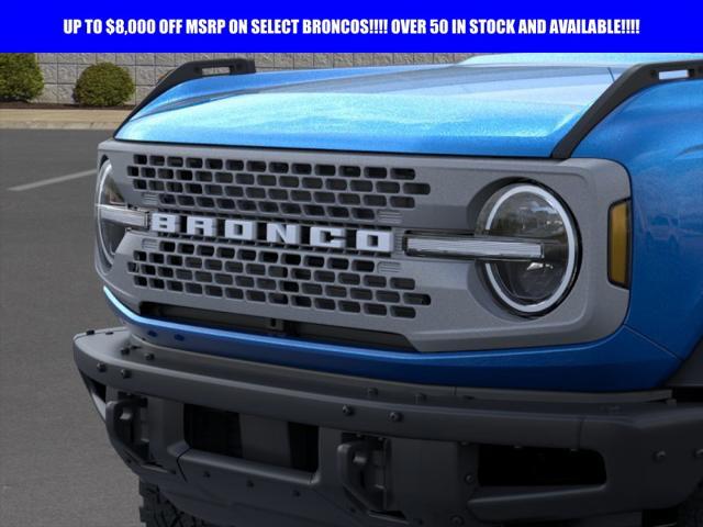new 2023 Ford Bronco car, priced at $58,695
