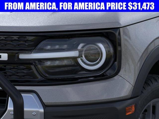new 2025 Ford Bronco Sport car, priced at $31,473