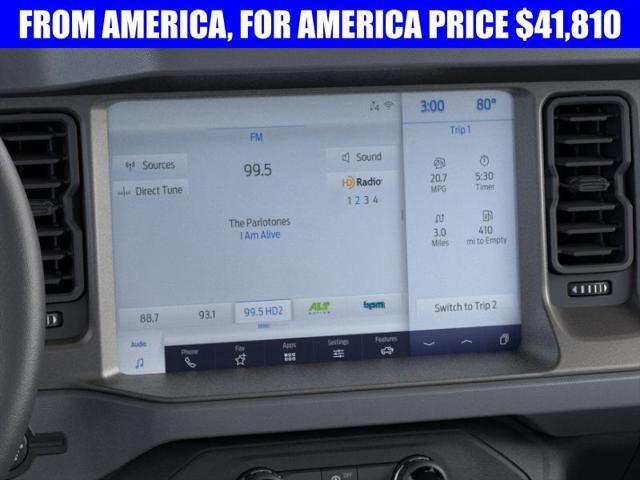 new 2025 Ford Bronco car, priced at $41,810