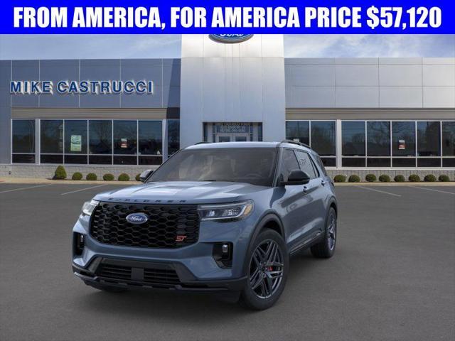 new 2025 Ford Explorer car, priced at $57,120