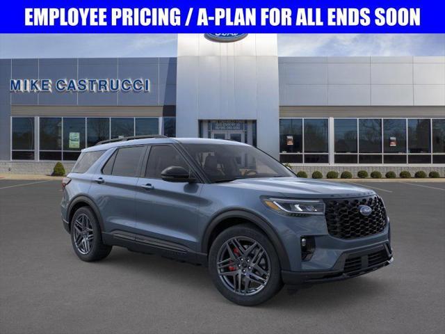 new 2025 Ford Explorer car, priced at $57,120