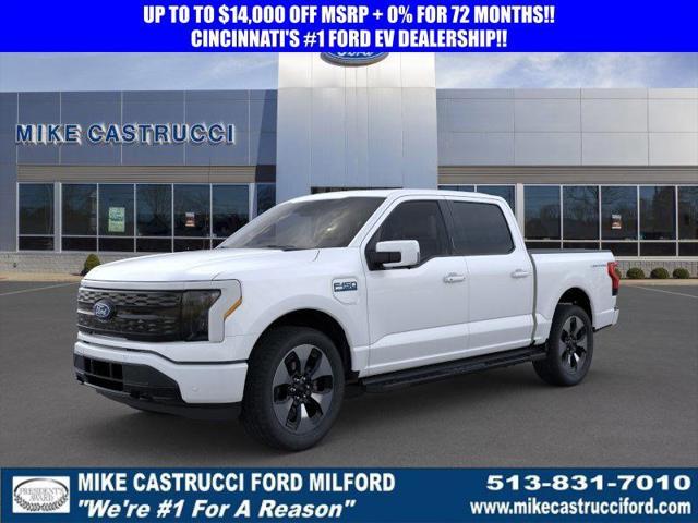 new 2024 Ford F-150 Lightning car, priced at $81,885