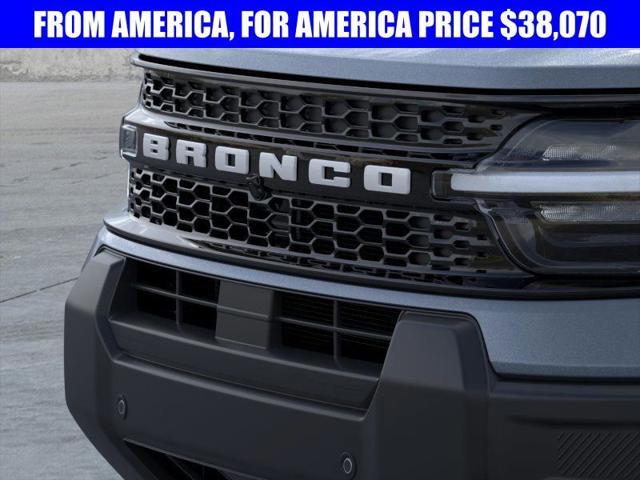 new 2025 Ford Bronco Sport car, priced at $38,070