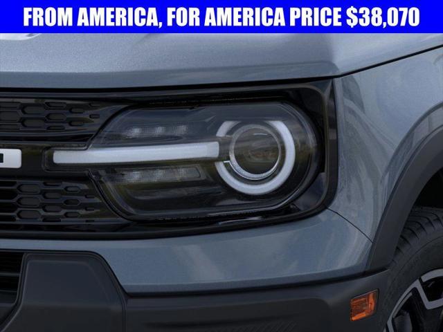 new 2025 Ford Bronco Sport car, priced at $38,070