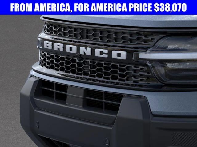 new 2025 Ford Bronco Sport car, priced at $38,070
