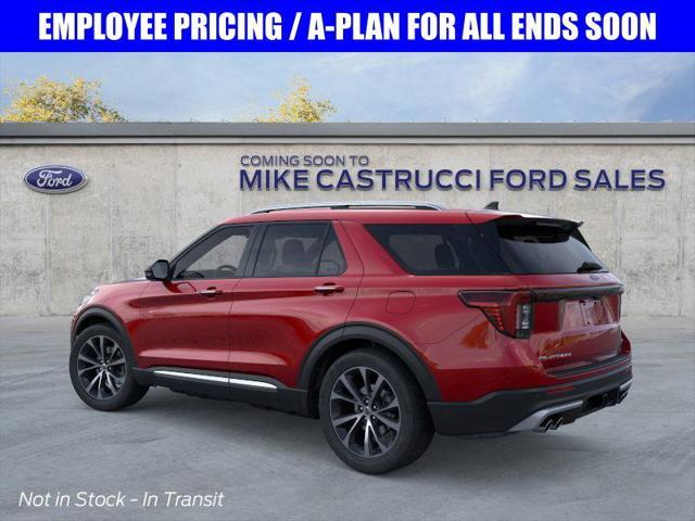 new 2025 Ford Explorer car, priced at $57,204