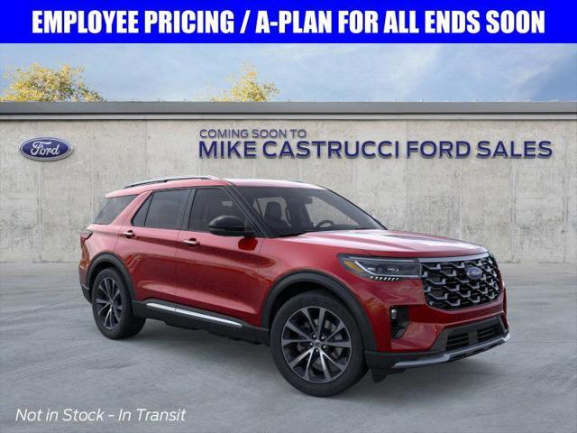 new 2025 Ford Explorer car, priced at $57,204