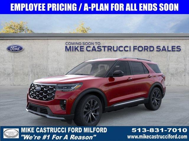 new 2025 Ford Explorer car, priced at $57,204