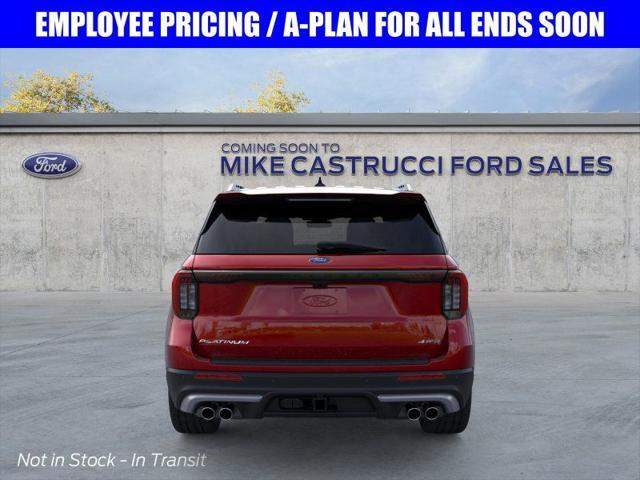 new 2025 Ford Explorer car, priced at $57,204