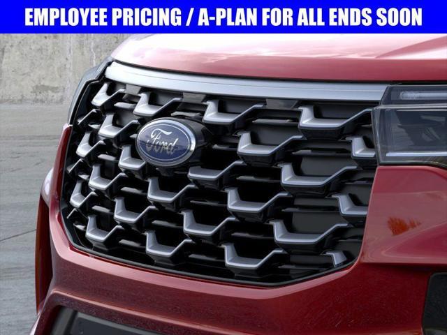 new 2025 Ford Explorer car, priced at $57,204