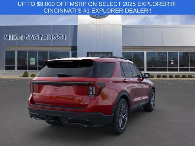 new 2025 Ford Explorer car, priced at $51,235