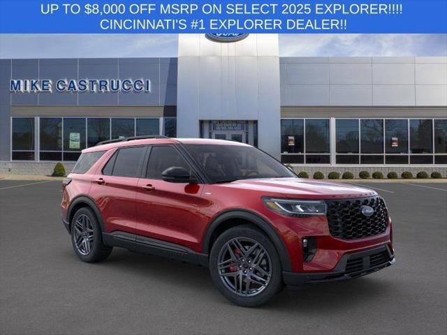 new 2025 Ford Explorer car, priced at $51,235