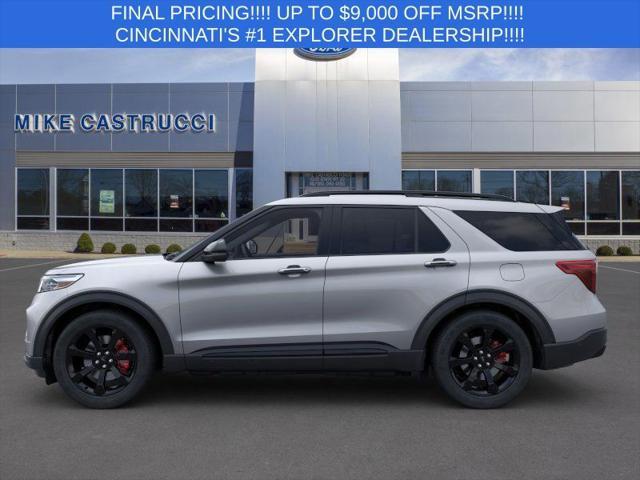 new 2024 Ford Explorer car, priced at $50,000