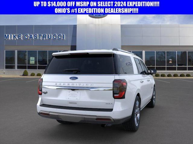 new 2024 Ford Expedition Max car, priced at $82,750