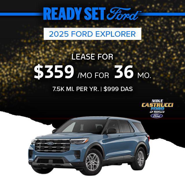 new 2025 Ford Explorer car, priced at $49,930