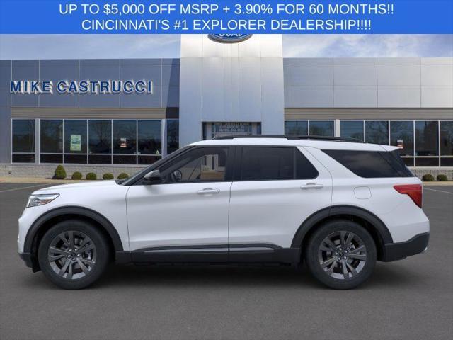 new 2024 Ford Explorer car, priced at $49,210