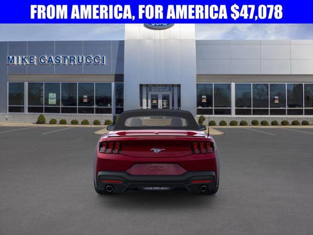 new 2025 Ford Mustang car, priced at $47,078