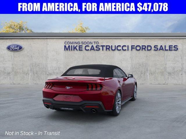 new 2025 Ford Mustang car, priced at $47,078